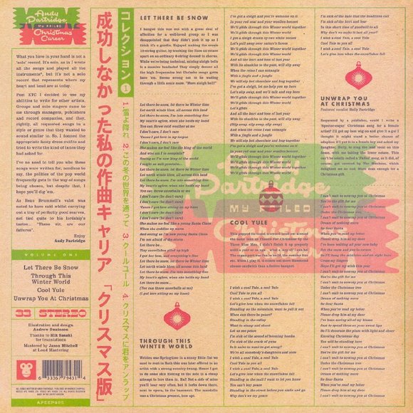 Andy Partridge, My Failed Christmas Career: Vol 1, Vinyl, EP, Ape House Uk, 2022 - Picture 2 of 2